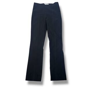 MM. Lafleur The Kick Flare Foster Pant Women’s 4 Black Side Zip Eco PowerStretch